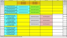 Tygodniowy harmonogram nauczyciela akademickiego